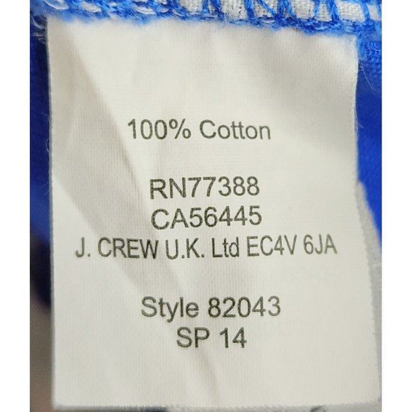 J Crew Shorts Womens 00 Blue Low Rise Distessed Chino Style Shorts - Picture 9 of 10